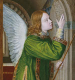 Jean Hey, L’annonciation (détail), 1490-1495, The Art Institute of Chicago, Collection Martin A. Ryerson