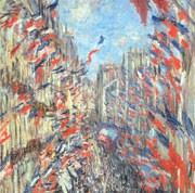 La rue Montorgueil le 30 juin 1878 (Claude Monet, Mus�e d'Orsay)