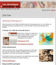 Les Chroniques d'Herodote.net