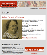 Les Chroniques d'Herodote.net
