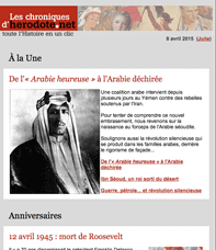 Les Chroniques d'Herodote.net