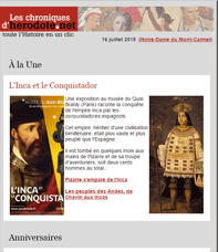 Les Chroniques d'Herodote.net