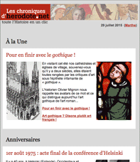 Les Chroniques d'Herodote.net