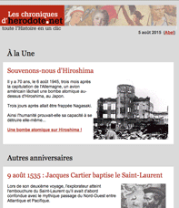Les Chroniques d'Herodote.net
