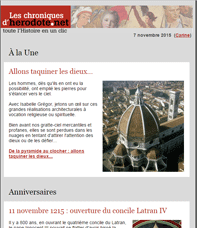 Les Chroniques d'Herodote.net