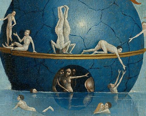 J&eacute;r&ocirc;me Bosch, d&eacute;tails du Jardin des D&eacute;lices, 1503 (mus&eacute;e du Prado, Madrid)