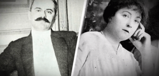 Gaston Calmette, directeur du Figaro, et Henriette Caillaux, sa meurtri&egrave;re