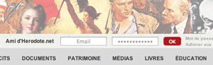 Se connecter aux Amis d'Herodote.net