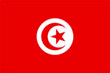 Le drapeau de la Tunisie