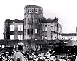 Hiroshima aprÃ¨s l'explosion du 6 aoÃ»t 1945