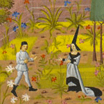 Le Jardin d'agr&eacute;ment, Pier de Crescenzi, Livre des prouffitz champestres et ruraulx, vers 1480-1485, Flandre (Bruges), BnF, Paris.