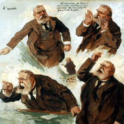 Jean Jaur&egrave;s, Croquis pour servir &agrave; illustrer l'histoire de l'&eacute;loquence (1910, Eloy-Vincent, mus&eacute;e Jean Jaur&egrave;s, Castres)