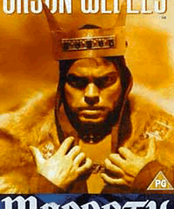 Orson Welles jouant Macbeth, affiche du film (1948)