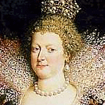 Marie de M&eacute;dicis, par Pourbus