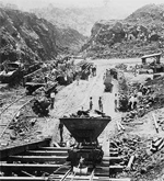 Creusement du canal de Panama