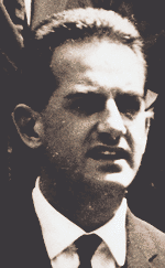 Alain Peyrefitte en 1964 (26 août 1925, Najac ; 27 novembre 1999, Paris)