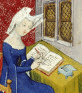Christine de Pisan lisant