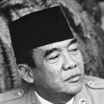 Soekarno ou Sukarno (6 juin 1901 – 21 juin 1970)