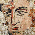 Peinture murale d'une &eacute;glise chr&eacute;tienne de Syrie