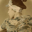 Felice Beato, Palefrenier tatou&eacute;, vers 1880, mus&eacute;e Guimet, Paris