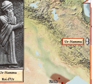 M&eacute;sopotamie, l'empire d'Ur, une carte anim&eacute;e de Vincent Boqueho pour Herodote.net