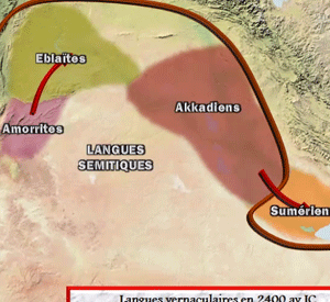 L'essor des Amorrites, une carte anim&eacute;e de Vincent Boqueho pour Herodote.net