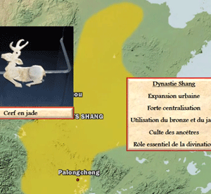 La Chine &agrave; l'aube de l'Histoire, une carte anim&eacute;e de Vincent Boqueho pour Herodote.net
