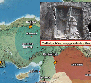 Anatolie : le nouvel empire hittite, une carte anim&eacute;e de Vincent Boqueho pour Herodote.net