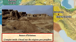 L'essor des M&egrave;des et des Perses, une carte anim&eacute;e de Vincent Boqueho pour Herodote.net