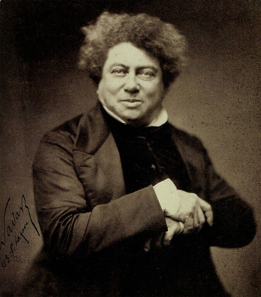 Alexandre Dumas (1802-1870) (photographie de Nadar, BNF)