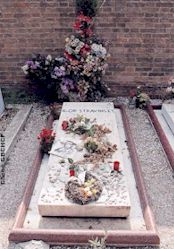 tombe de Igor Stravinski &agrave; Venise (photo&nbsp;: Georges Bertrand)