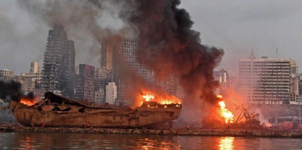 Explosion du port de Beyrouth, DR