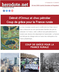 Notre lettre de cette semaine