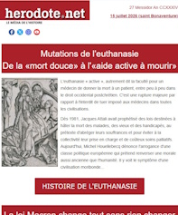 Notre lettre de cette semaine