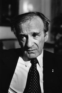 Élie Wiesel en 1987 (portrait par Erling Mandelmann)