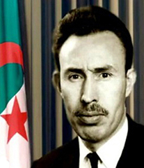 Le président Houari Boumediène (1970)