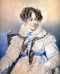 Louis Gaston de Ségur, Portrait de la comtesse, vers 1840.