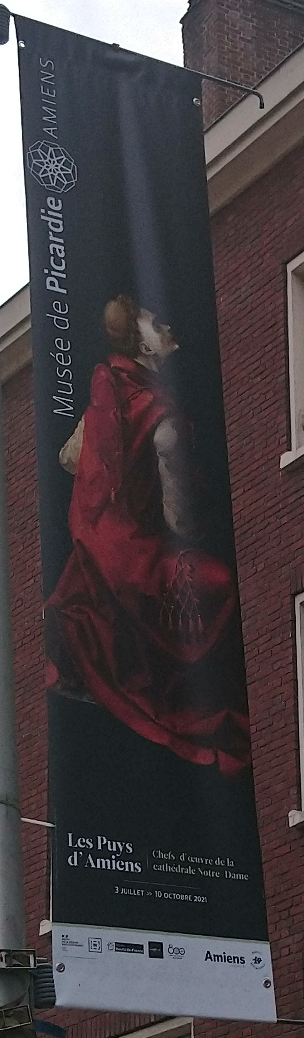 Affiche de l'exposition des Puys d'Amiens.