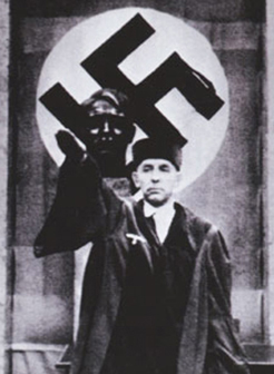 Roland Freisler ouvre le procès des conjurés du 20 juillet 1944.