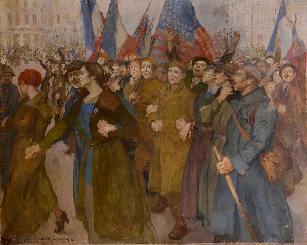 L'Armistice de 1918, Jules Adler, 1919, musée Charles-de-Bruyères, Remiremont (Vosges).
