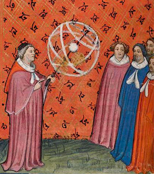 Enluminure du Livre des propriétés des choses de Barthélemy l'Anglais, 1480, Paris, BnF.