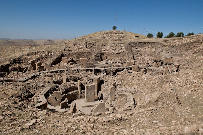 Le site archéologique de Gobekli Tepe, au sud-est de la Turquie, en haute Mésopotamie