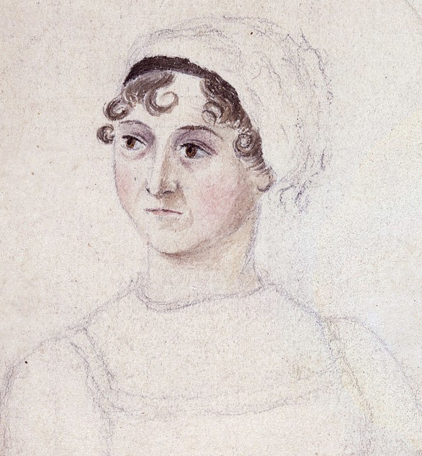 Jane Austen, portrait par sa soeur Cassandra