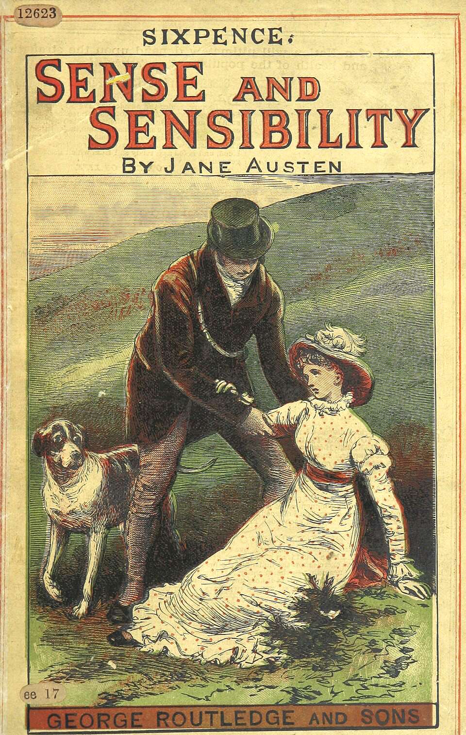 Illustration de l'édition Routledge and sons de Raison et Sentiments de Jane Austen, Londres, British Library.