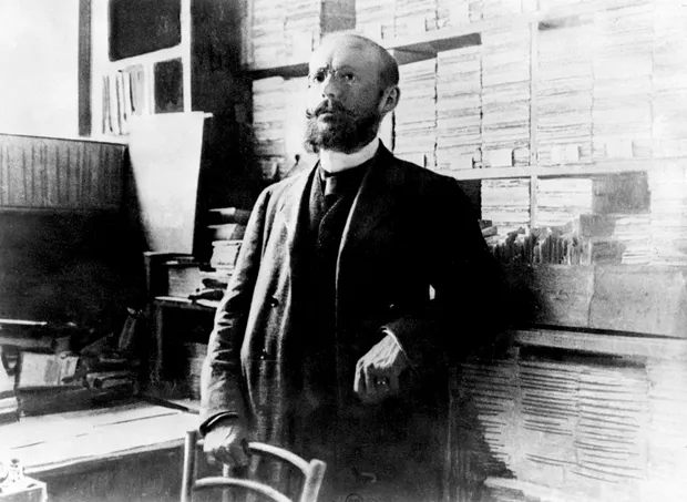 Charles Péguy (7 janvier 1873, Orléans ; 5 septembre 1914, Plessis-l'Évêque)