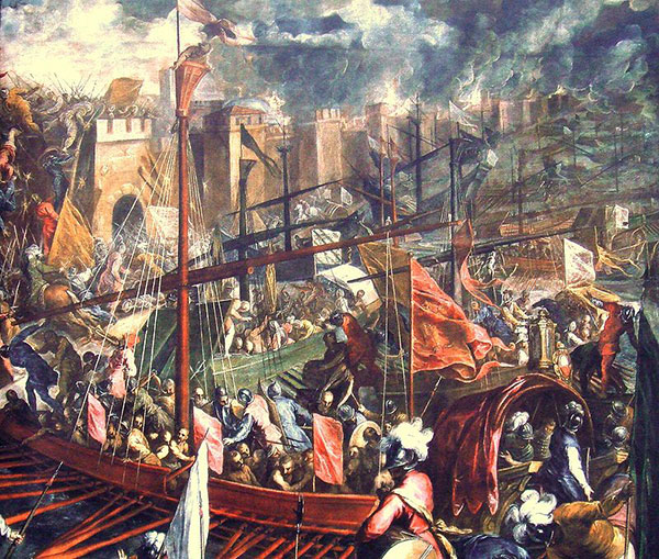 Palma le Jeune, Si&egrave;ge de Constantinople, XVIe-XVIIe si&egrave;cle.