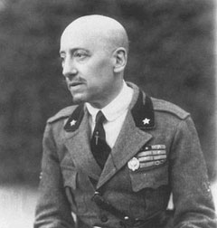 Gabriele d'Annunzio ( 12 mars 1863, Pescara ; 1er mars 1938, Gardone Riviera)