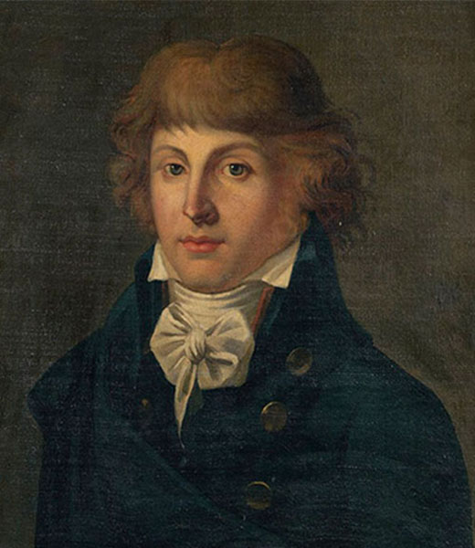 Anonyme, Louis-Antoine de Saint-Just, vers 1770, Paris, musée Carnavalet.