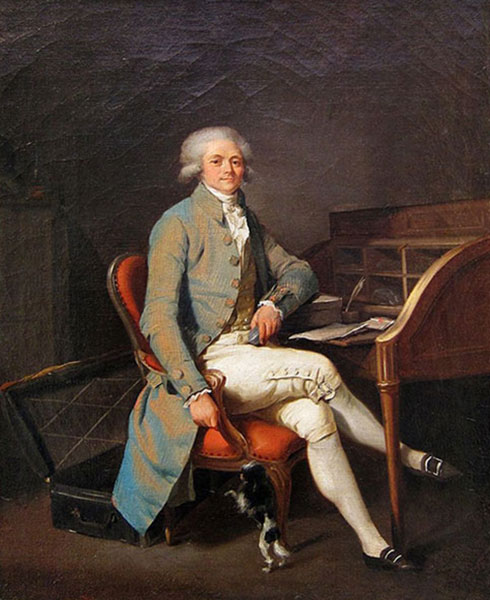 Louis-Léopold Boilly, Maximilien de Robespierre, 1791, palais des Beaux-Arts de Lille.