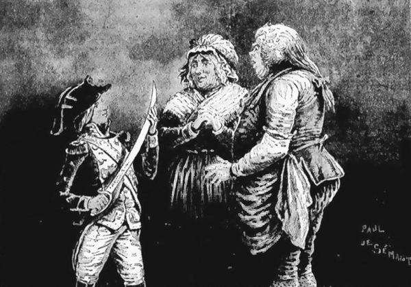 Capitaine Danrit, Histoire d'une famille de soldats, illustrations du volume 1 puis du volume 2, Paris, BnF, Gallica.